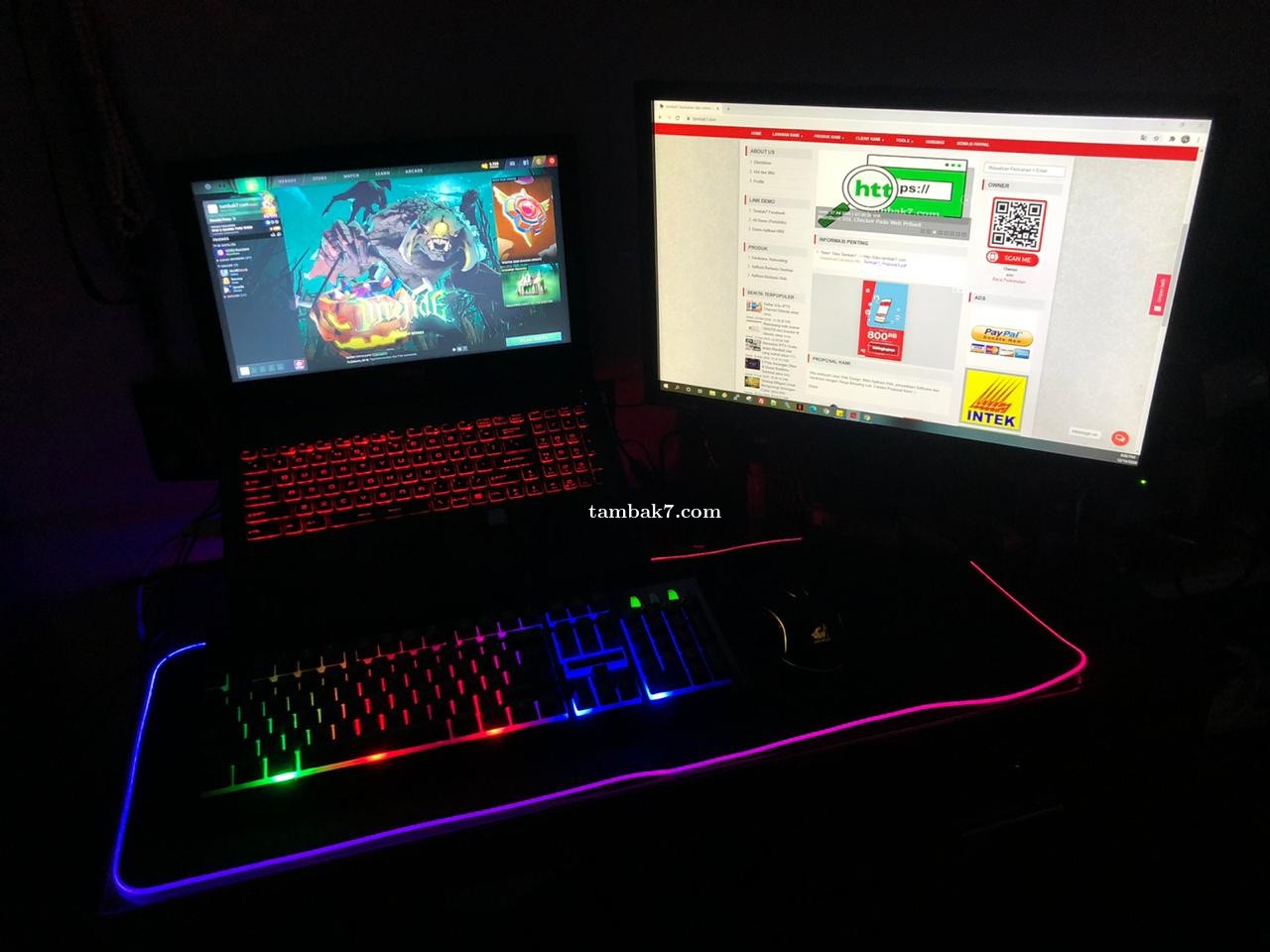 Review Leopard G700 Gaming Keyboard LED MURAH MERIAH